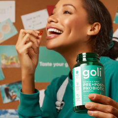 Goli for Good logos for Vitamin Angels and Eden Reforestation Projects.