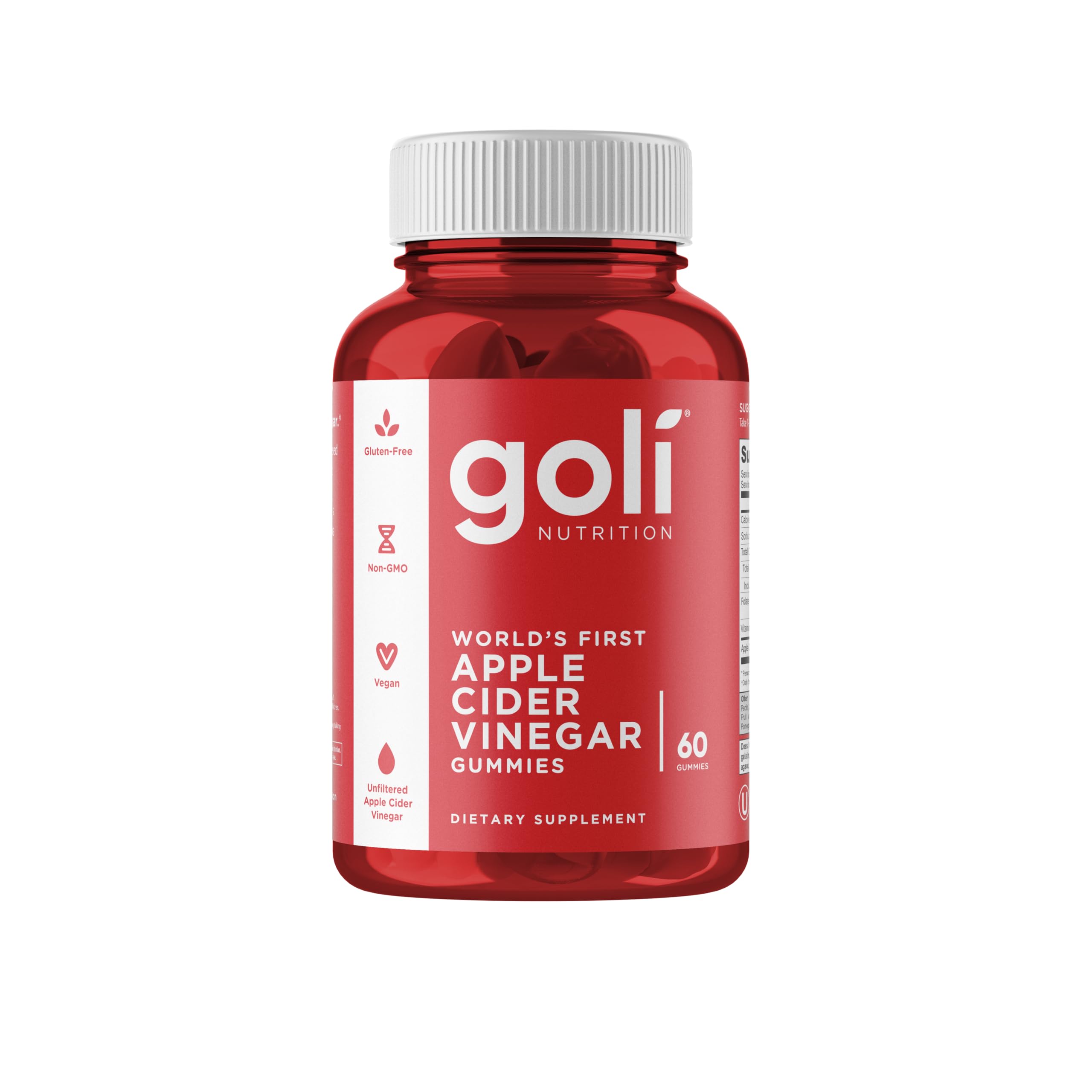 Goli Vitamins D2 and B12 bottle providing essential micronutrients.
