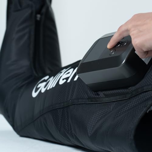 Golifen Massager digital controller interface shows adjustable settings for personalized sessions.
