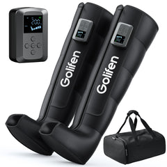 Golifen leg compression massager foot area for targeted relief and circulation