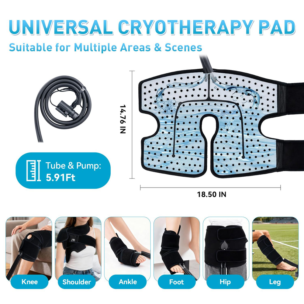 Golifen ultra-quiet pump keeps medical-grade therapy discreet.