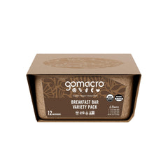 GoMacro Breakfast Bar Lemon features zesty citrus for a refreshing bite
