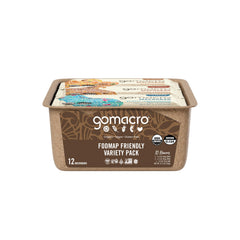 GoMacro MacroBar Dark Chocolate Almonds, chewy, satisfying plant protein.