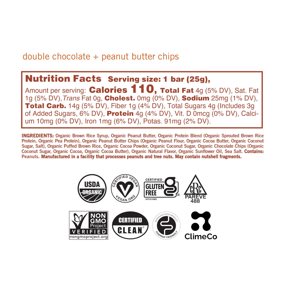 GoMacro MacroBar Mini Coconut + Almond Butter + Chocolate Chips, tropical flavors in a bite.