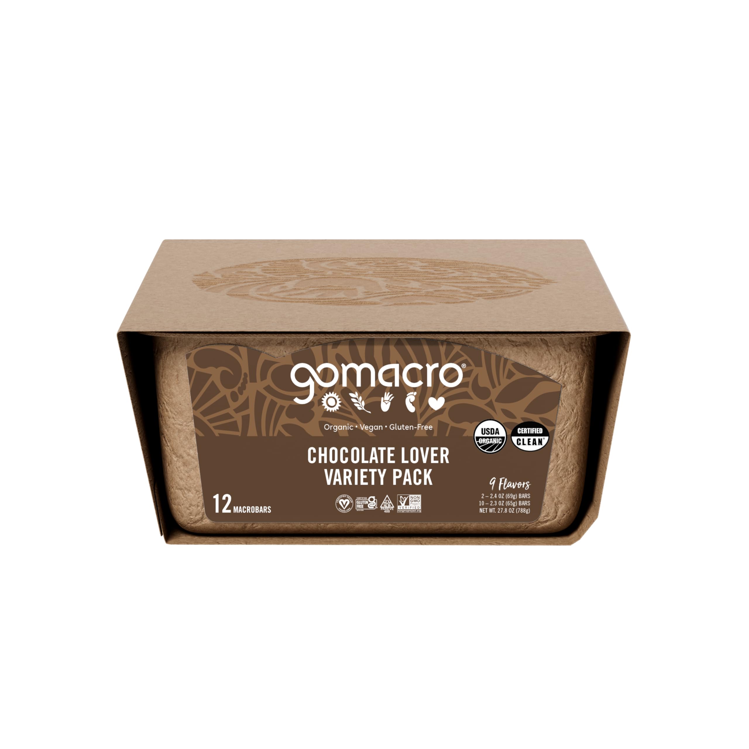 GoMacro Mocha Chocolate Chip bar ideal for morning energy