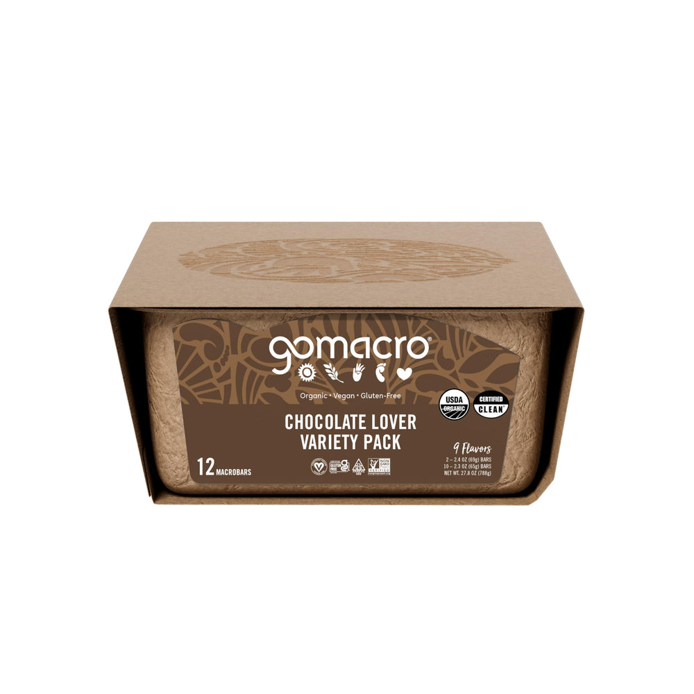 GoMacro Mocha Chocolate Chip bar ideal for morning energy