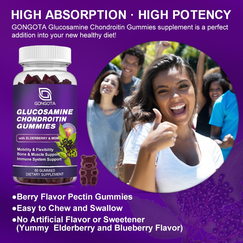 GONGOTA gummies in action image suits an active lifestyle.