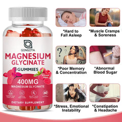 GONGOTA Magnesium Glycinate Gummies restful sleep scene suggests calm nights