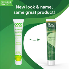 Good Clean Love Rehydrate fragrance-free icon signals gentle use for sensitive skin