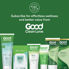 Good Clean Love Rehydrate long-lasting relief scene suggests sustained moisture