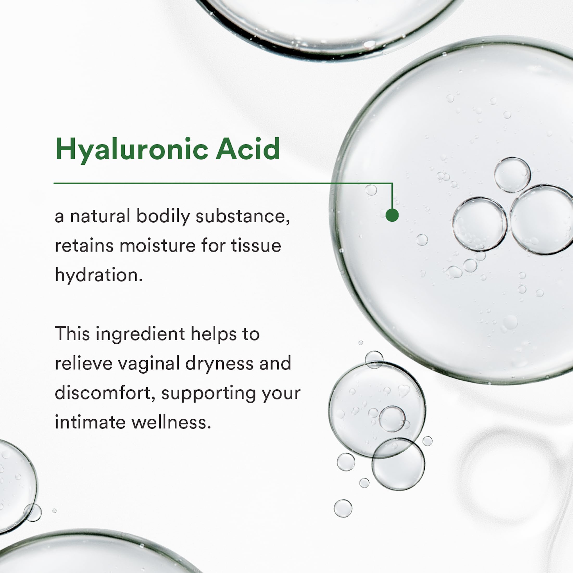 Good Clean Love Rehydrate paraben-free icon reassures a natural formulation