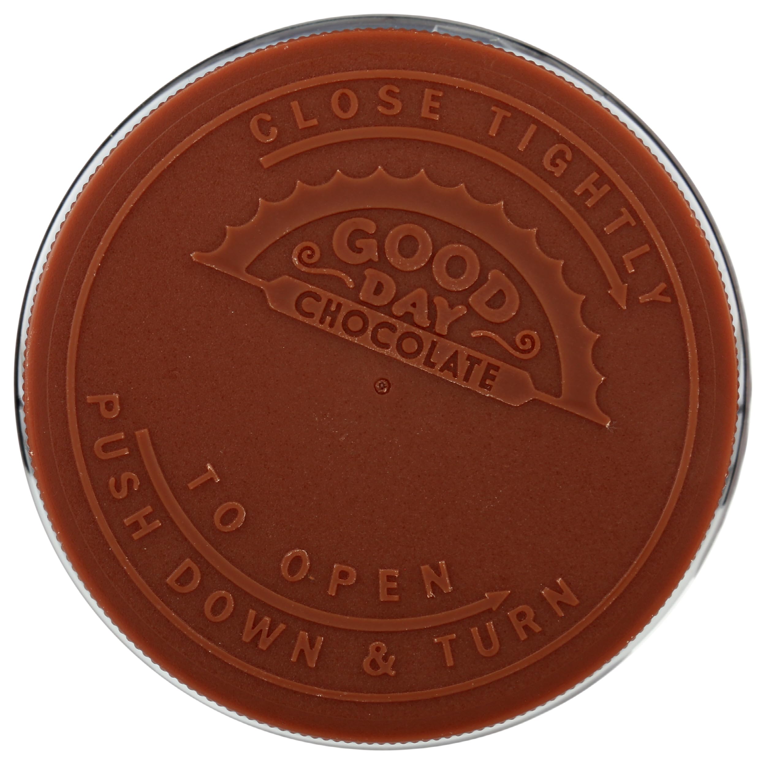 Good Day Chocolate chamomile flower highlights calming herbal notes.