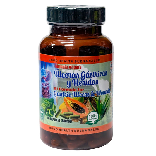 Good Health Buena Salud Cuachalalate bottle balance promotes natural digestive comfort.