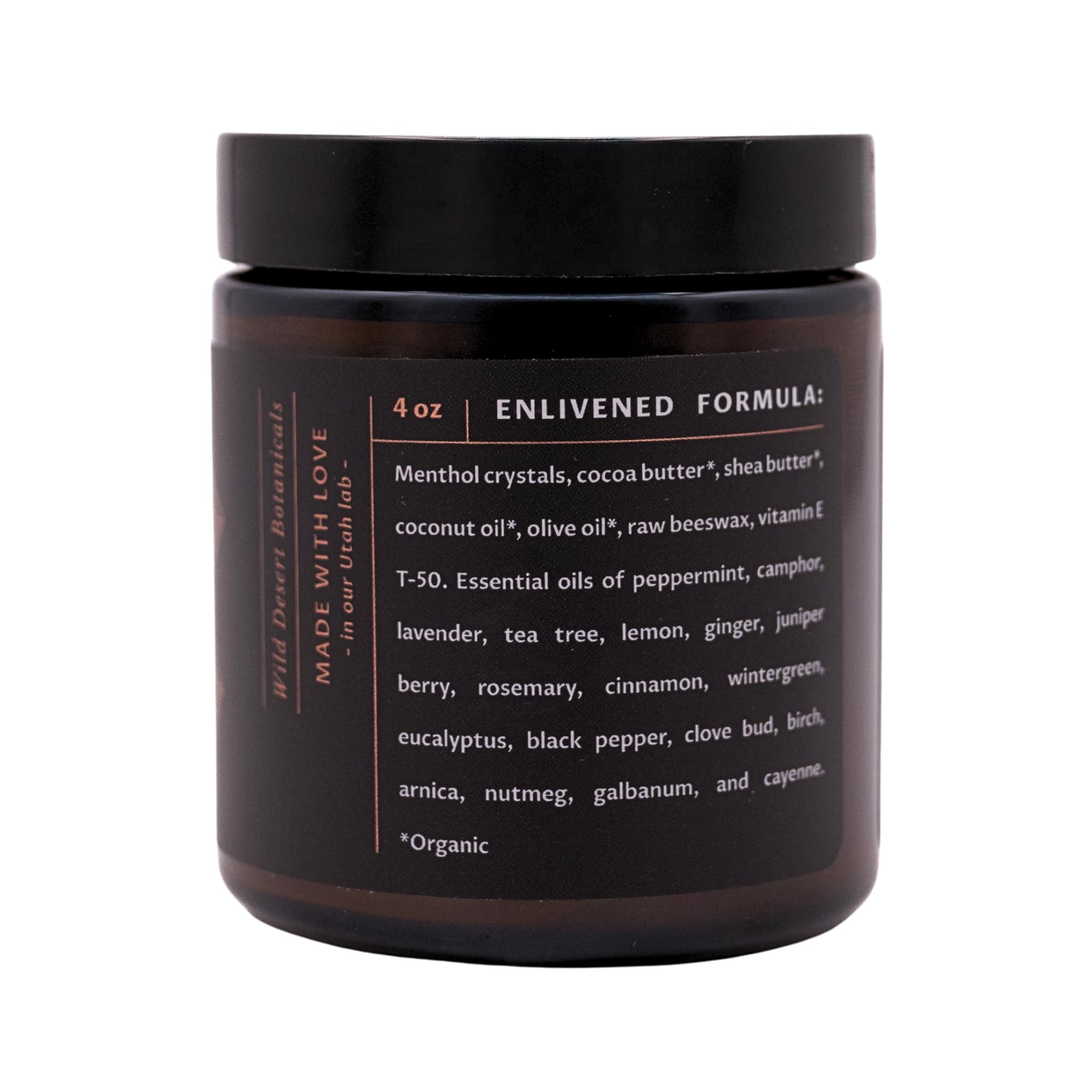 GOOD MEDICINE Muscle Balm packaging and label highlighting natural ingredients