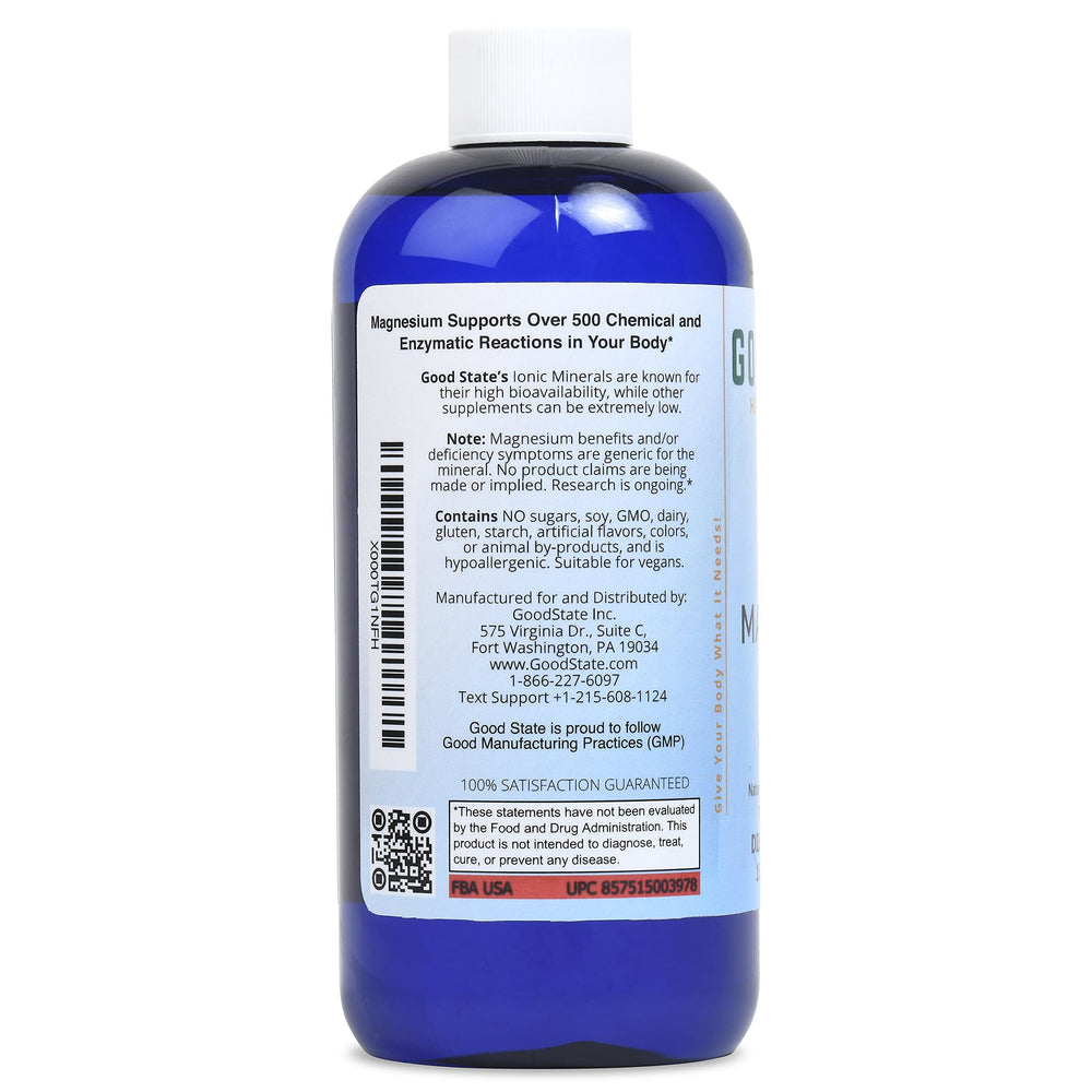 Good State Ionic Magnesium being diluted in water for quick consumption.