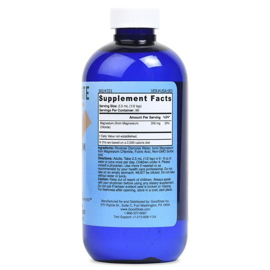 Good State Liquid Magnesium 200 drops—easy dosing for daily wellness.
