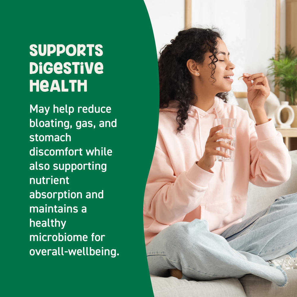 GoodBelly capsules shown in daily use context for digestive support