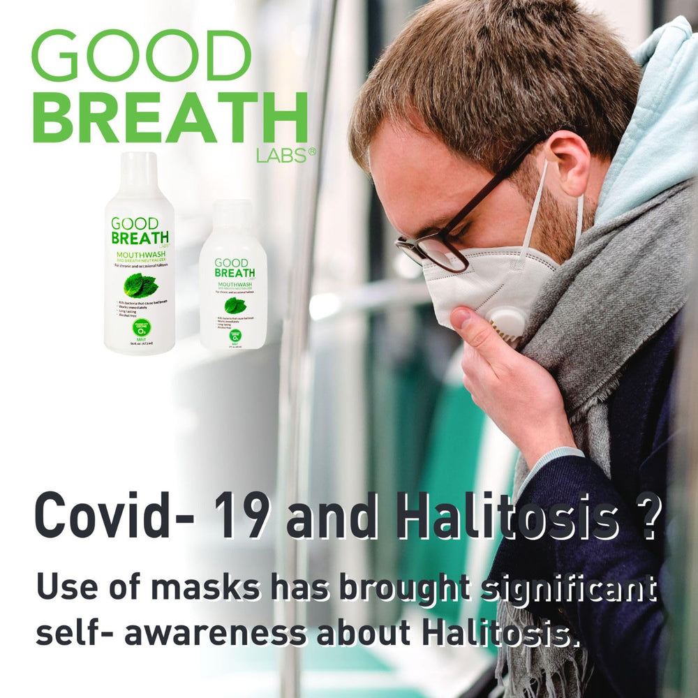 Goodbreath travel friendly pack on the sink for on the go