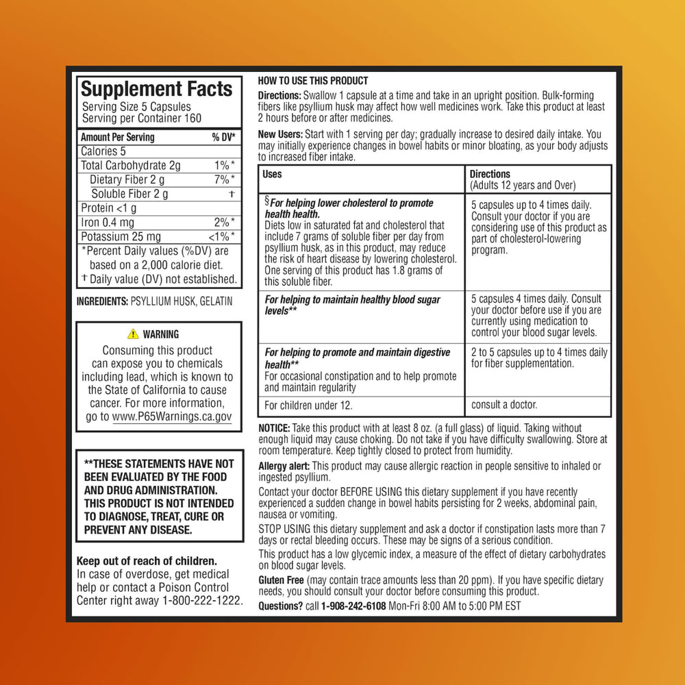GoodMeds psyllium husk fiber for digestive regularity close-up