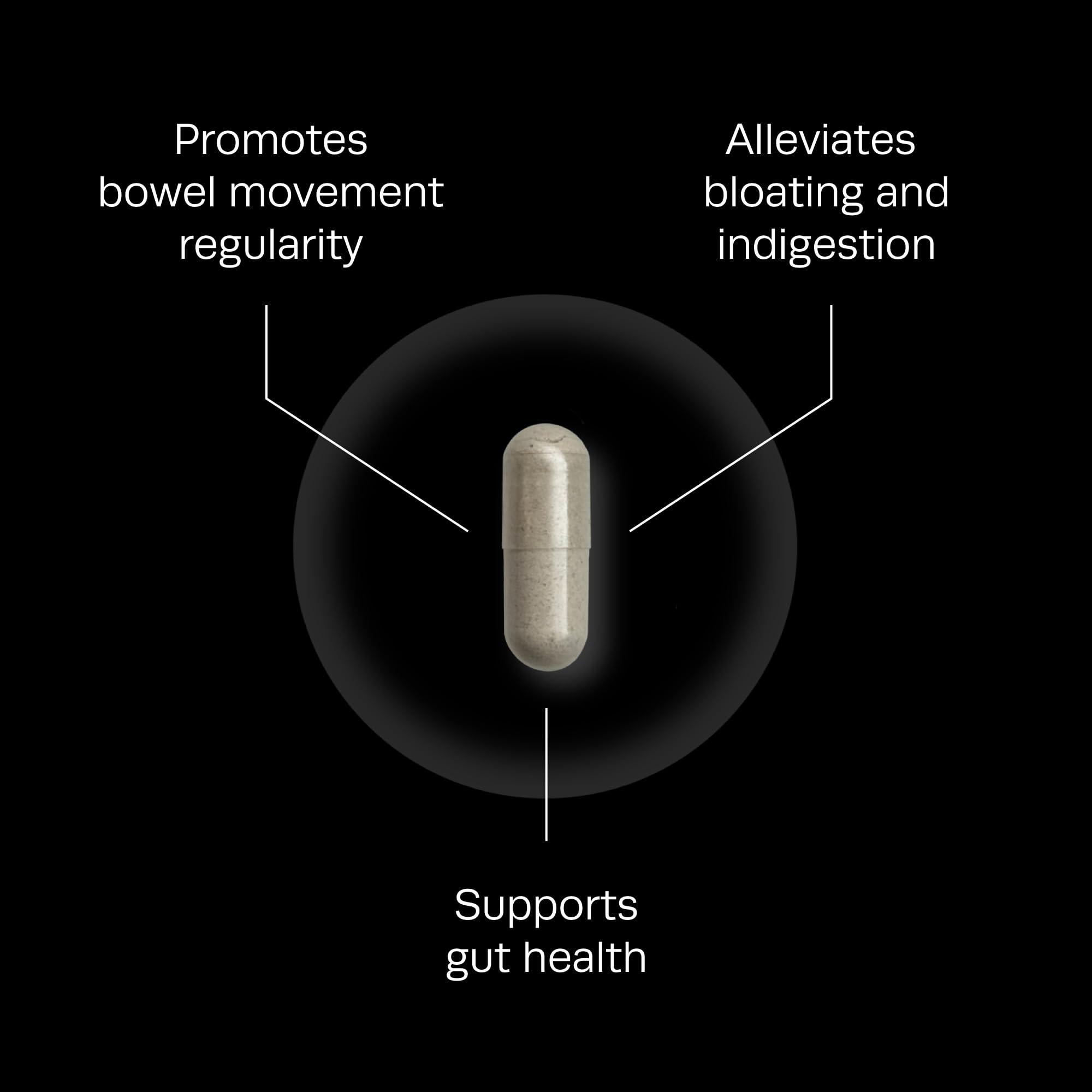 Goodphyte Bottle and measuring scoop for daily enzyme supplementation.