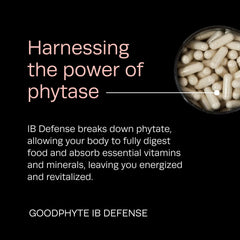 Goodphyte Immune support nutrients diagram highlighting minerals.