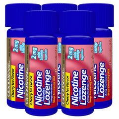 Goodsense Mini Nicotine Lozenge Cherry Ice, travel-friendly for cravings on the go.