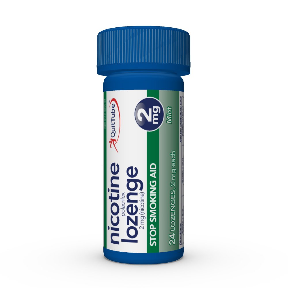 GoodSense nicotine lozenge mint on-the-go usage scene demonstrates gradual craving management.