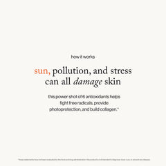 Goop Beauty Morning Skin Drink Mix amber bottle signals vegan, non-GMO quality.