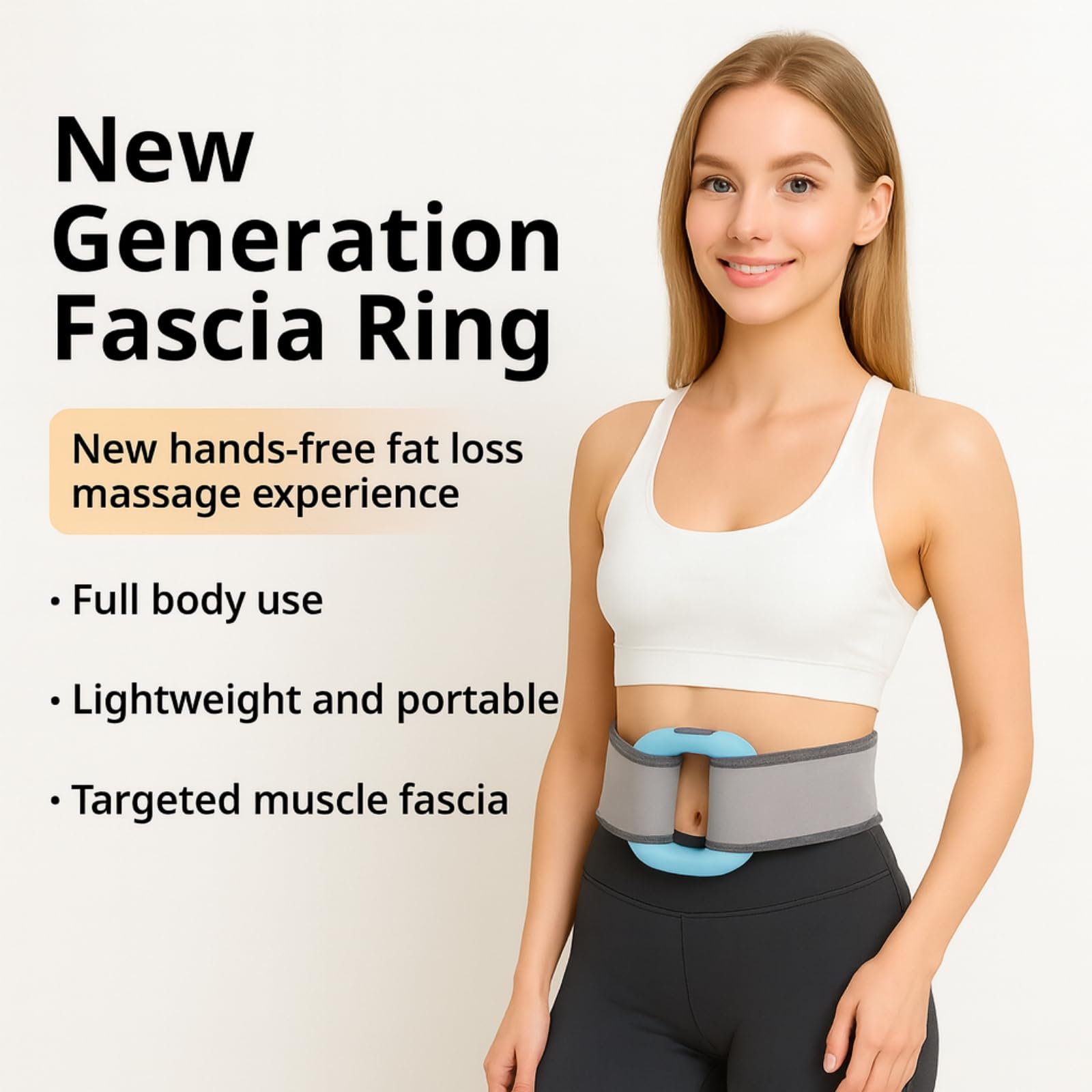GooseFit electric fascia massage ring shoulder-relief to loosen tension.