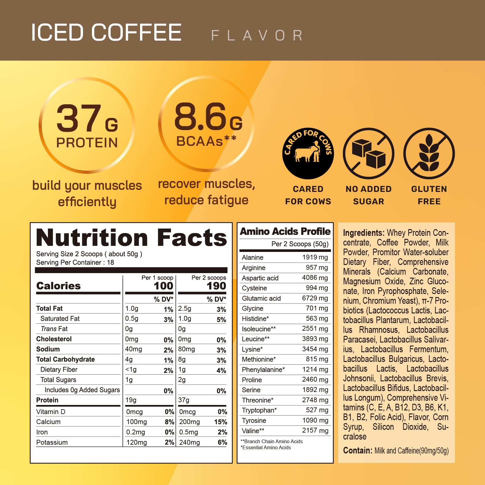 GOPOWER unsweetened serving ready for clean, creamer-free shakes.