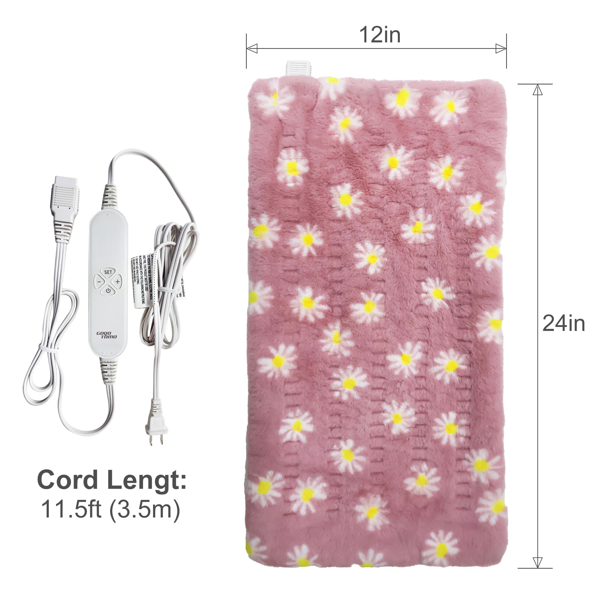 GOQO TOMO pad with removable cover for simple cleaning.