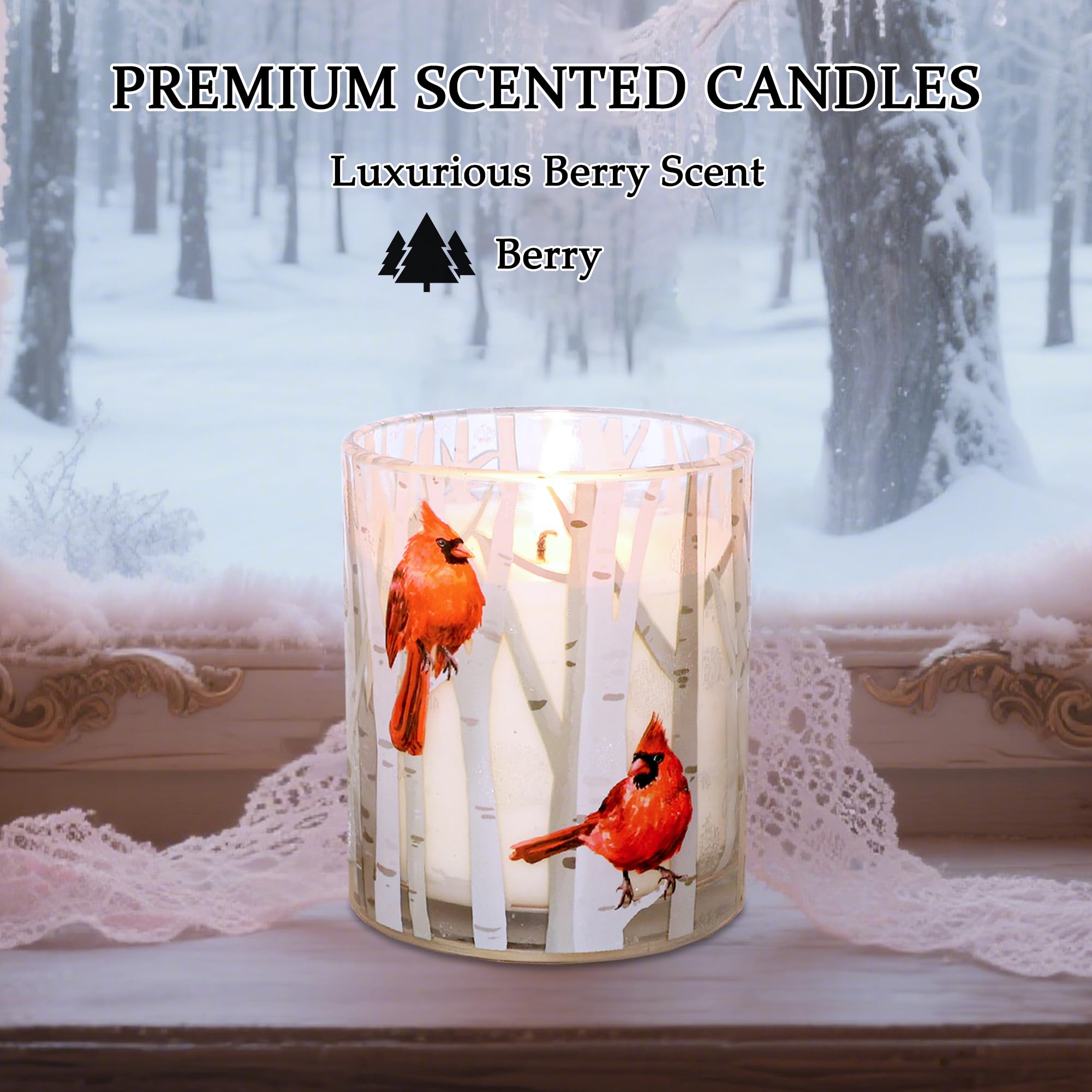 GORGE MOMENT 3-inch tall candle with long burn time for tabletops.