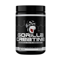 Gorilla Mind Creatine monohydrate bottle with micronized powder for smooth mixing