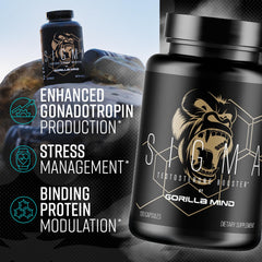 Gorilla Mind Sigma third-party testing seal on the label