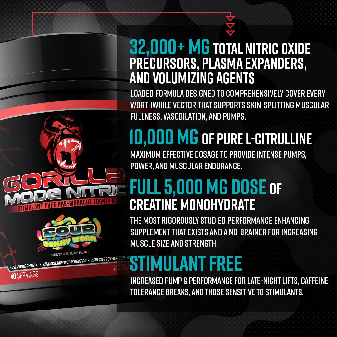 Gorilla Mode Nitric Upgraded shaker ready for mixing