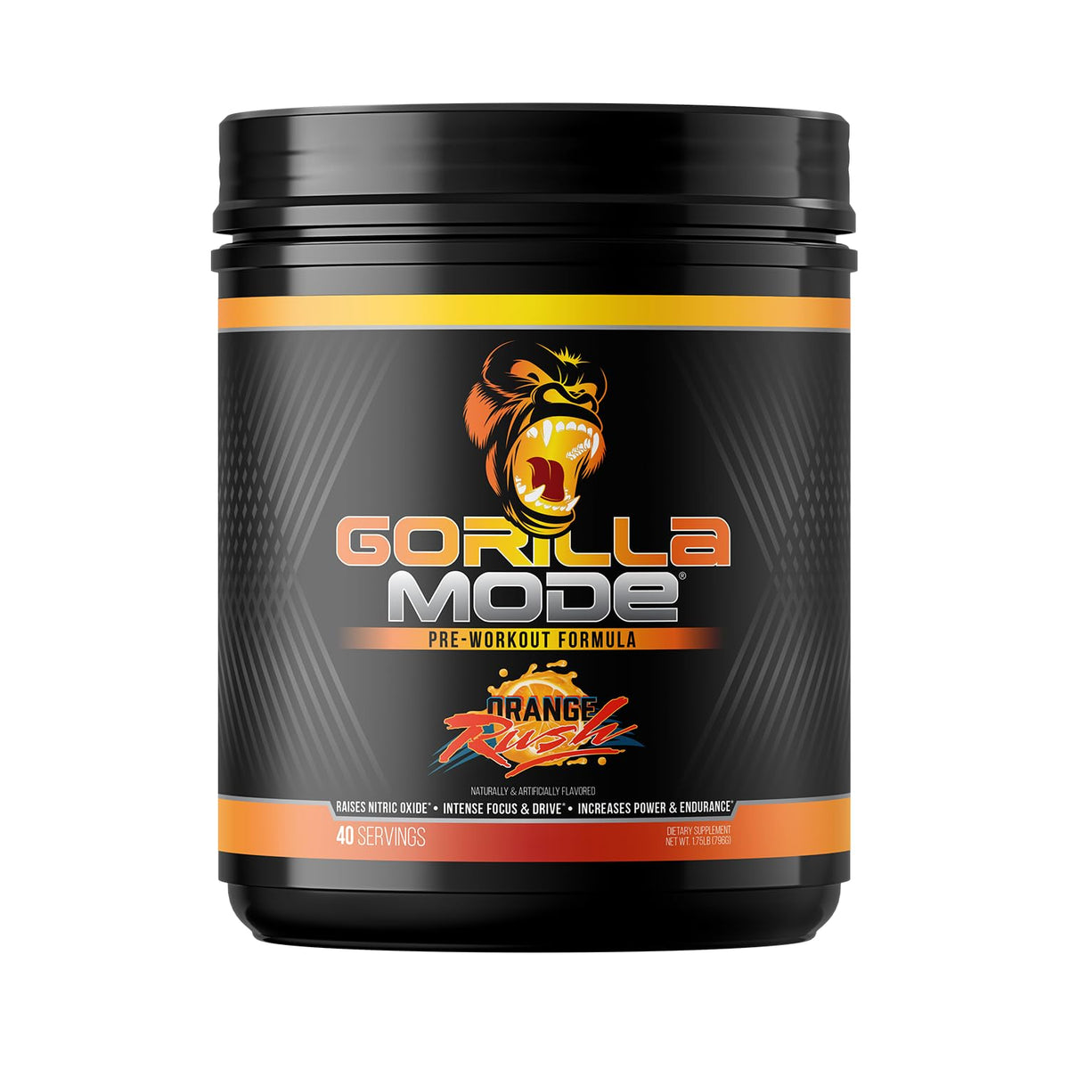 Gorilla Mode pump-action image highlighting intensified pumps and endurance.