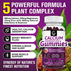 GORNVB gummies highlight sea moss ingredient for natural mineral support