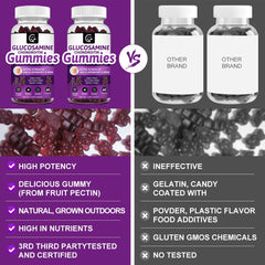 GORNVB gummies texture close-up showing chewy berry bite.
