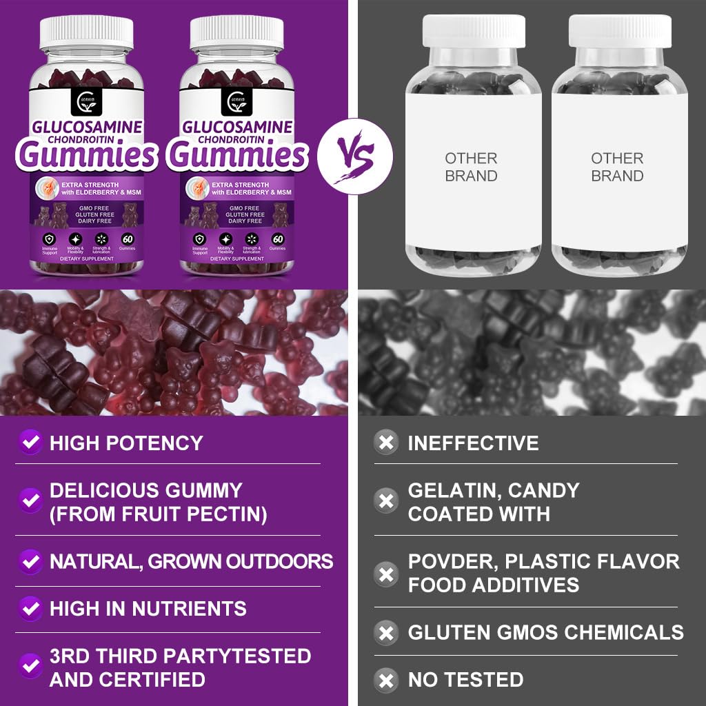 GORNVB glucosamine chondroitin gummies daily use scene after workout