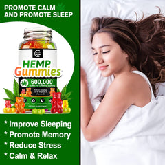 GORNVB hemp gummies in cute shapes, appealing stress relief snack.