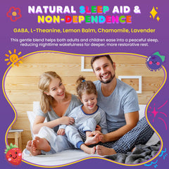 GORNVB magnesium glycinate gummies berry flavor—tasty, sugar-free option for whole-family use.