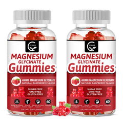 GORNVB Magnesium Glycinate Gummies bottle front emphasizes calm and sleep support