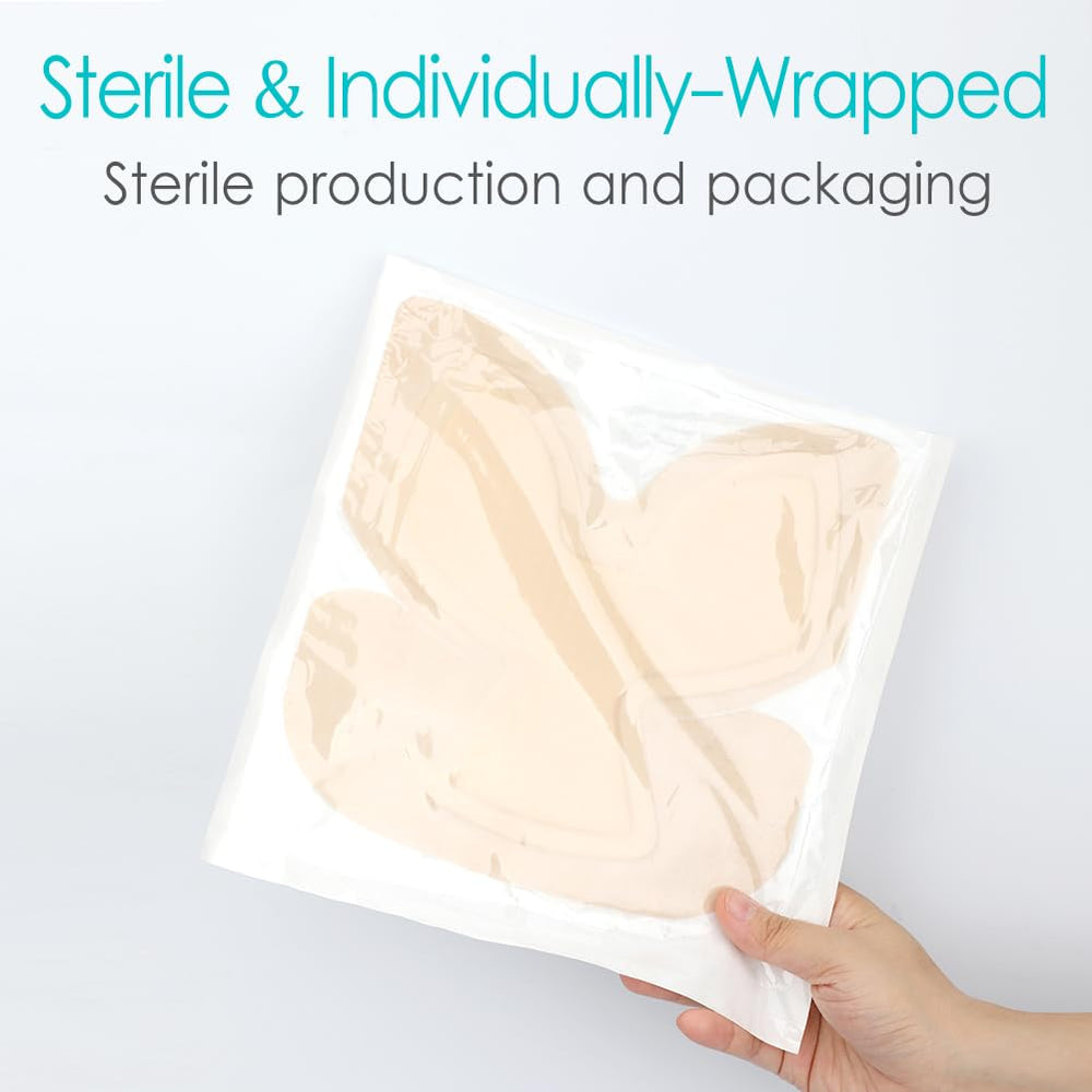 GoToHere multi-layer heel dressing conforms to contours for versatile care