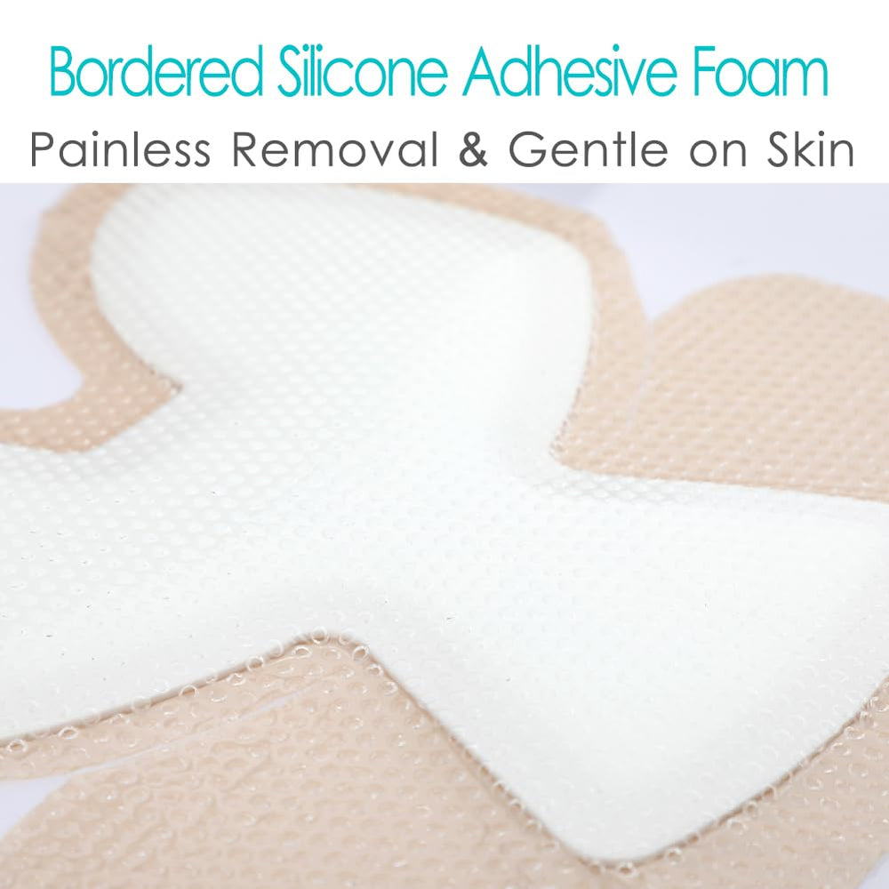 GoToHere silicone-assisted dressing offers gentle removal, reducing skin trauma