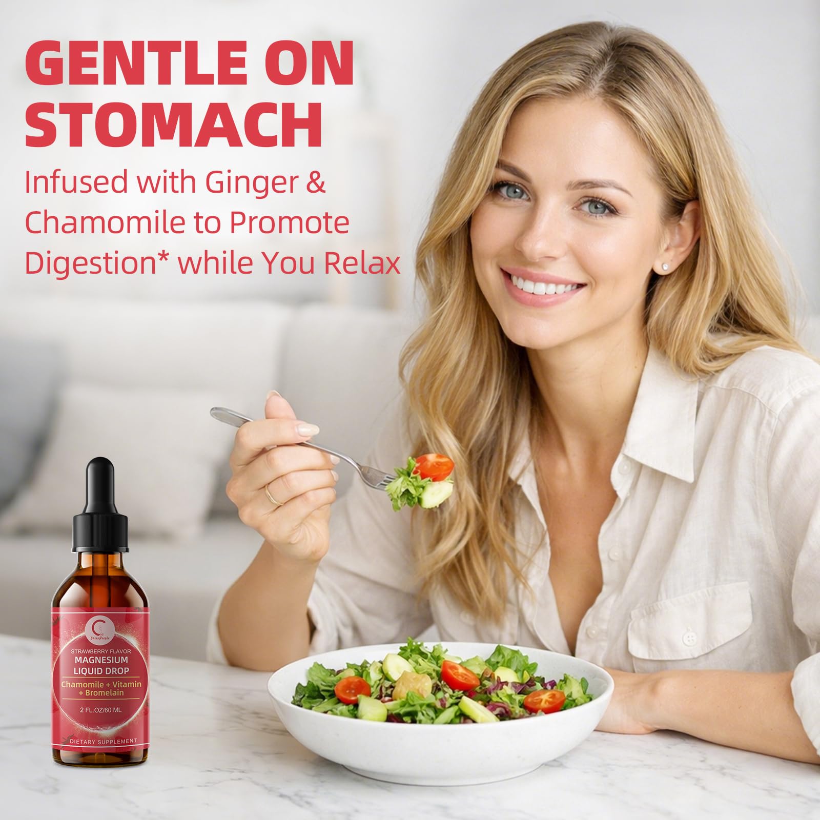 GPGP GreenPeople ginger-bromelain blend supports gentle digestion.