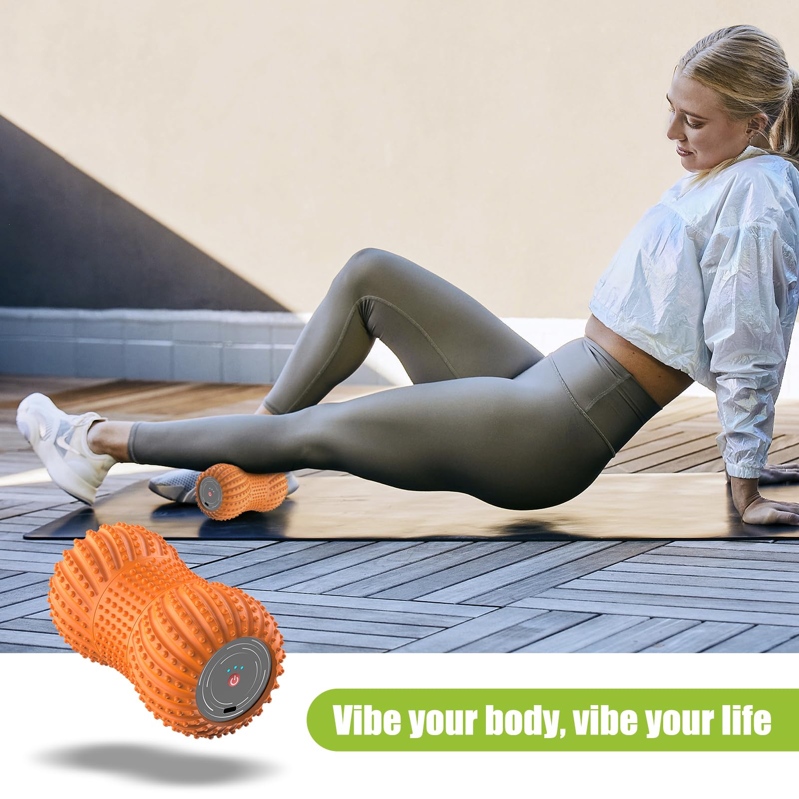 GQLHYD soft silicone surface provides gentle, comfortable massaging contact