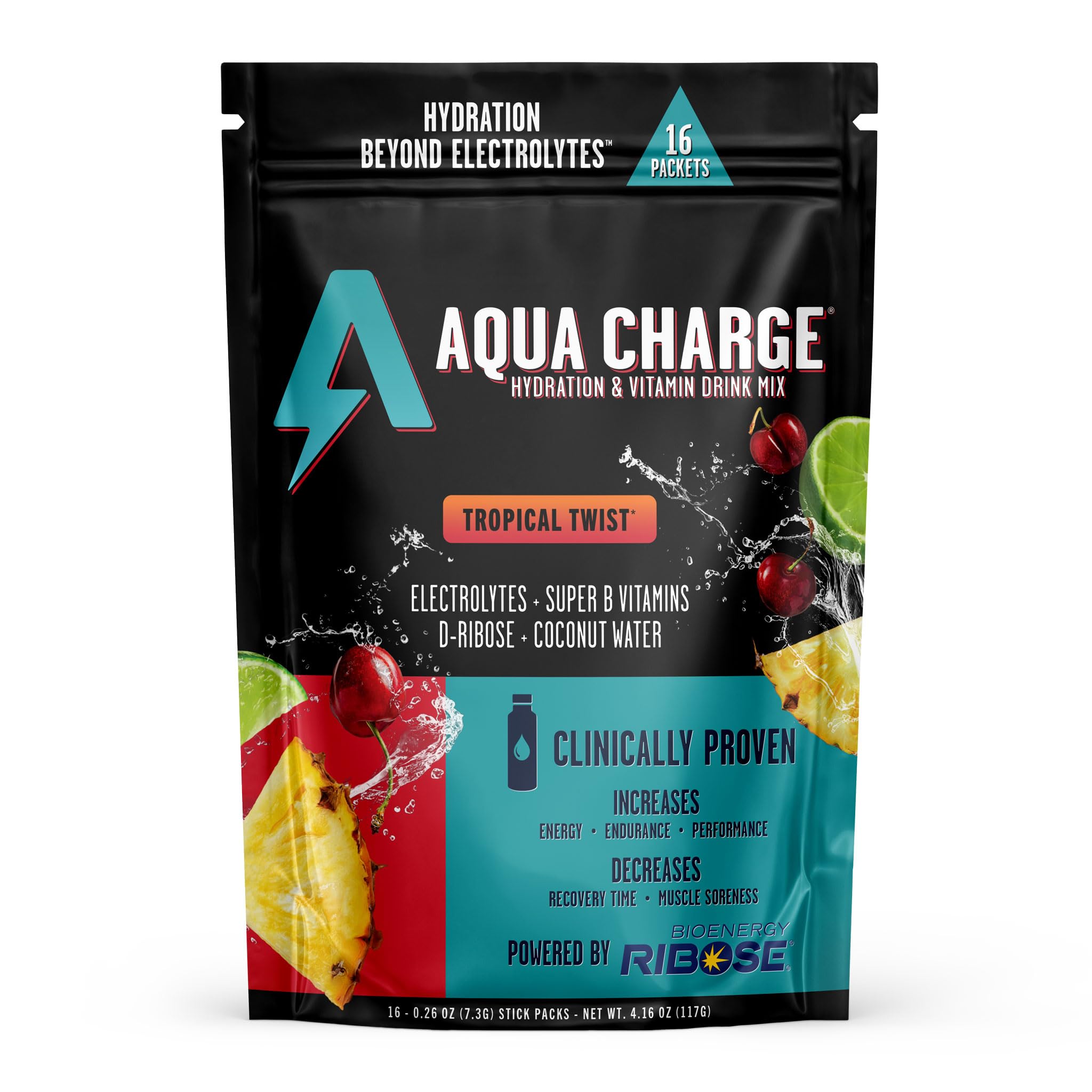 Grab The Gold Aqua Charge bottle top view for on-the-go hydration