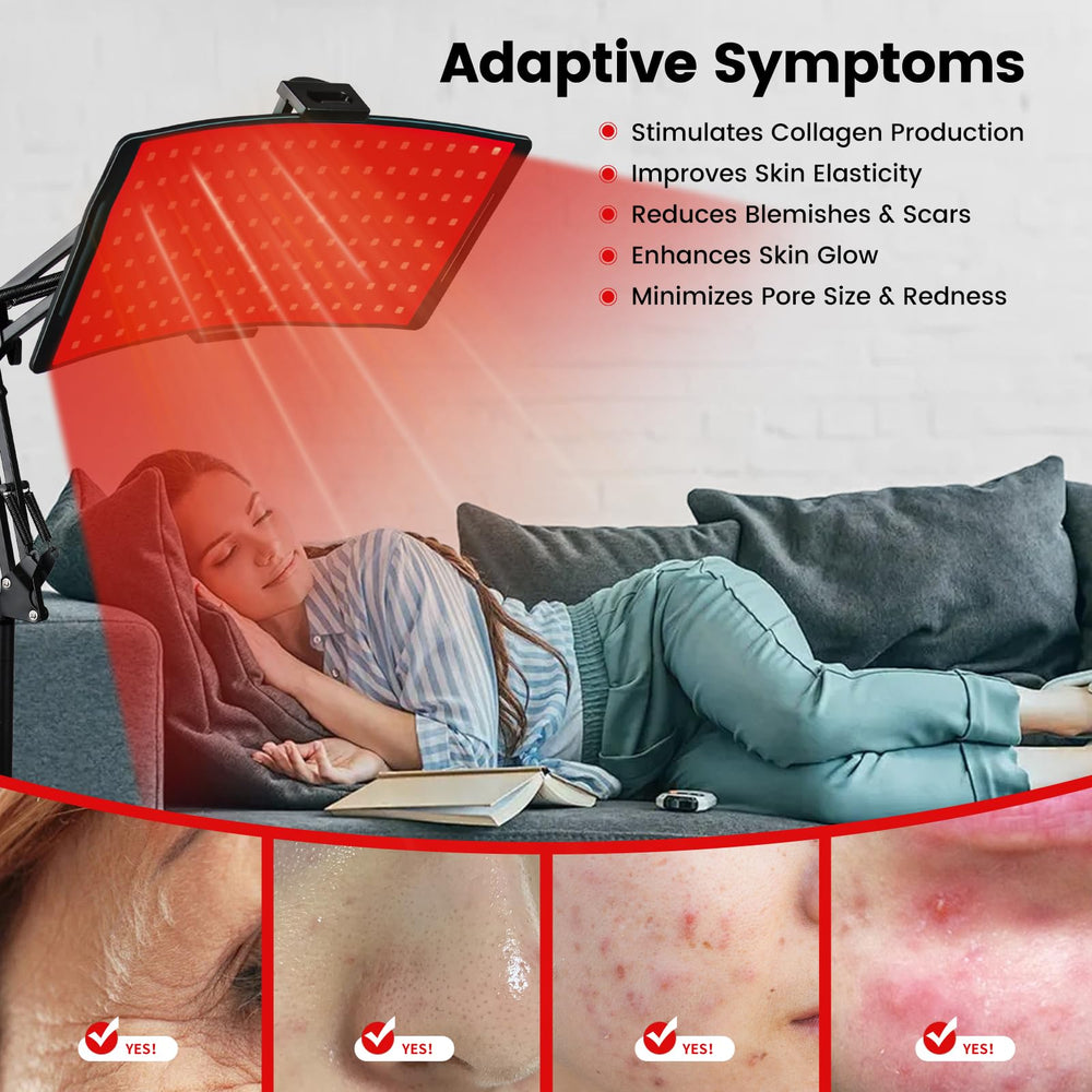 Gracekey panel uses 660nm and 850nm wavelengths for skin and deeper tissue reach