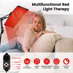 Gracekey red light panel on an adjustable stand for flexible placement