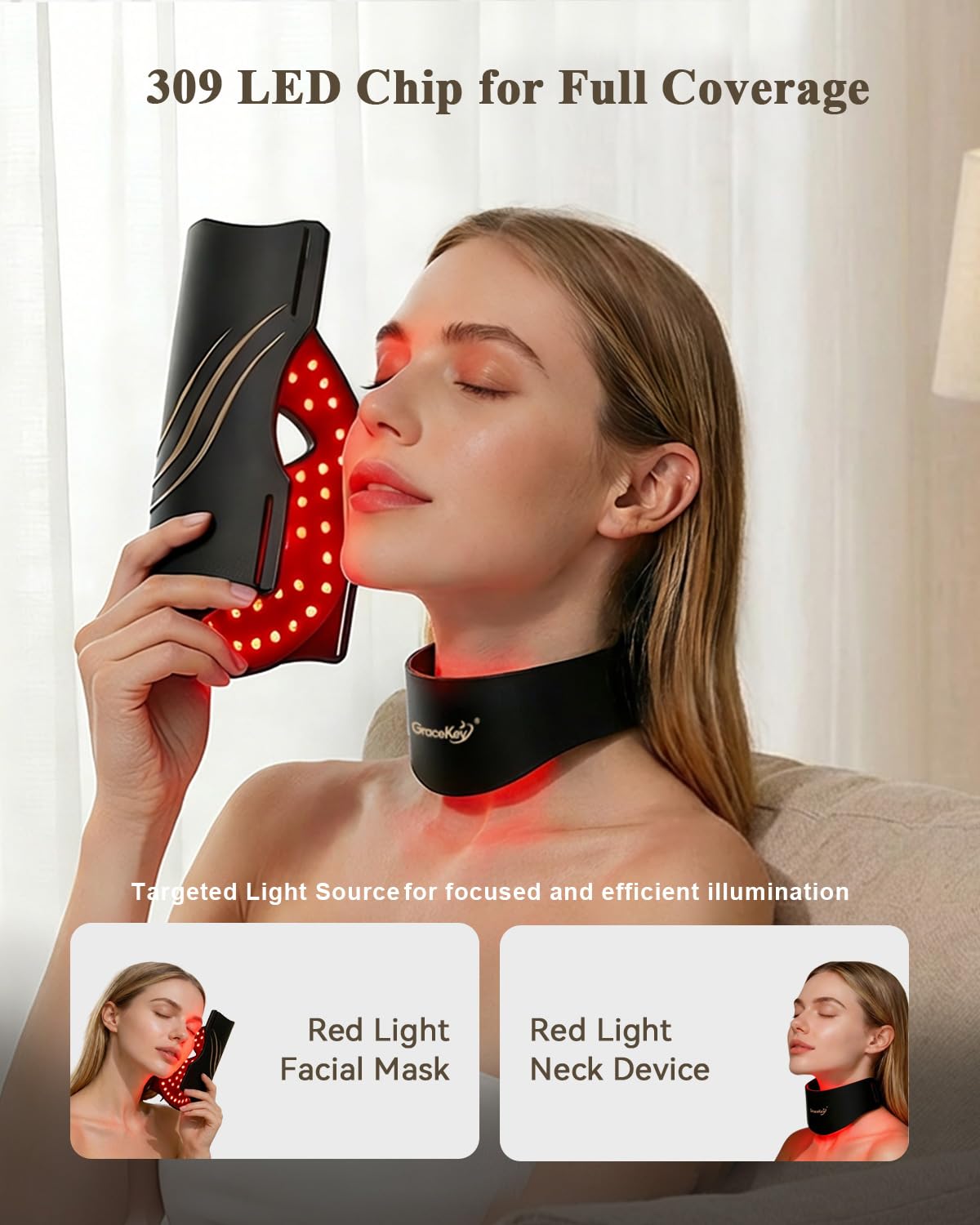 Gracekey ultra-light silicone design feels soft and comfortable during use